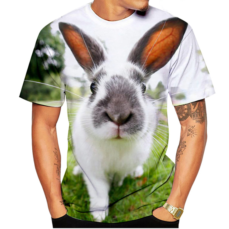 3D Printing Rabbit - Camisetas de coelho bonito com estampa