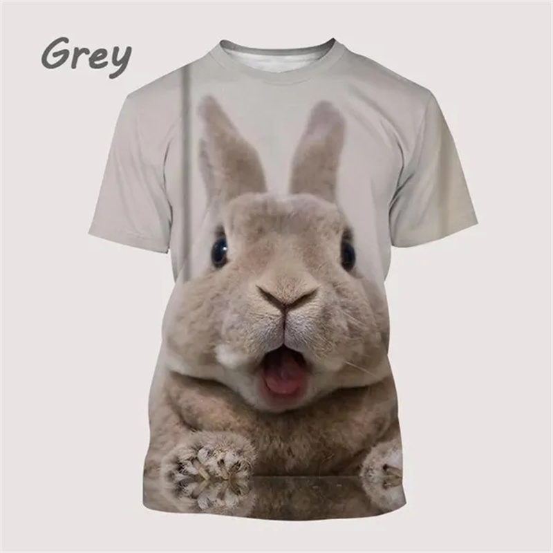 3D Printing Rabbit - Homens e mulheres 3D coelho bonito