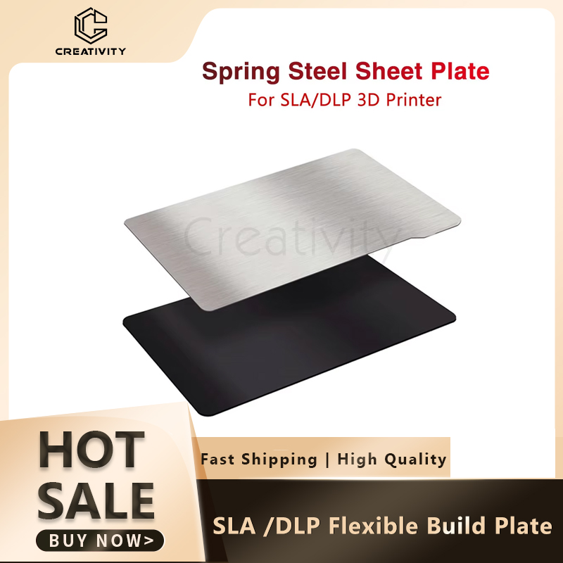 3D Printer Bed Spring - Placa de construção flexível sla/dlp, cama