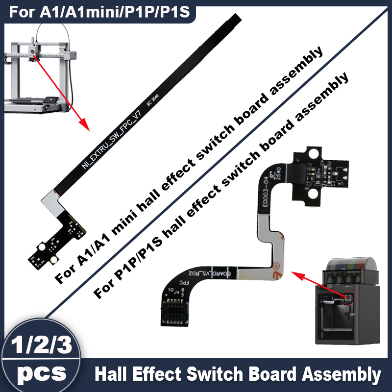 3D Printing Cnc - Placa de Sensor Hall para A1/A1mini/P1P/P1S: