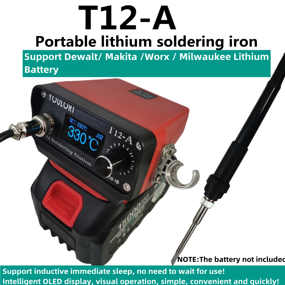 Milwaukee Drill M12 Fuel - T12-A stm32 v3 estação de solda