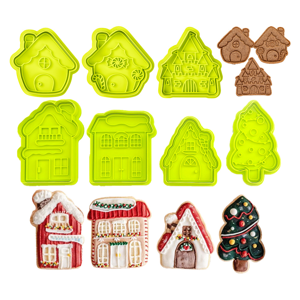 3D Printing House - Molde de Biscoito Impresso em 3D