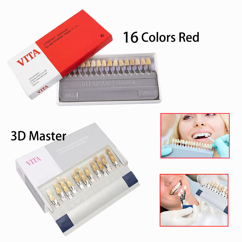 3D Printing Orthodontics - Vita guia de sombra dental clássico