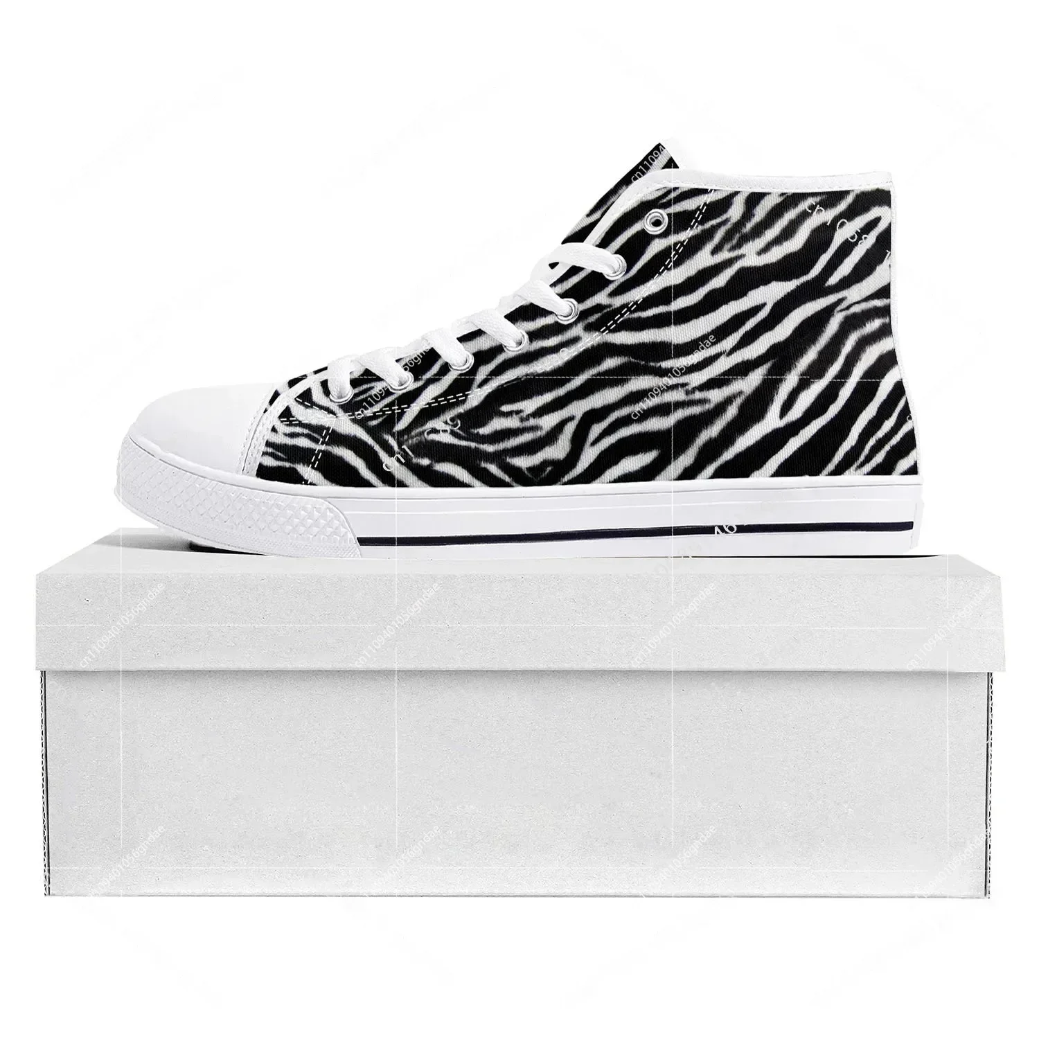 3D Printing Quality - Tênis de Lona Estampado Zebra 3D