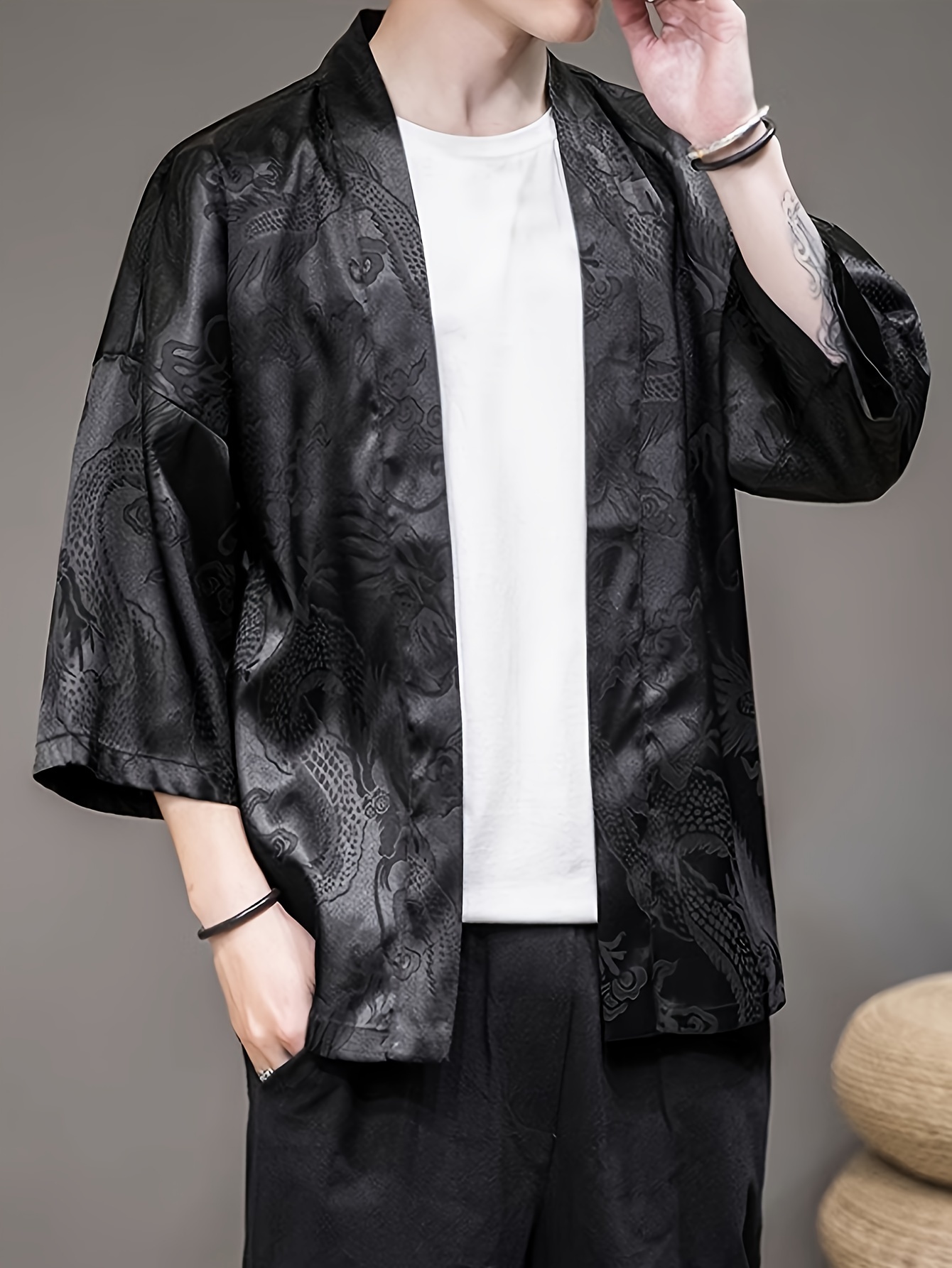 3D Printing Design Free - Kimono Masculino de Verão 2026 com