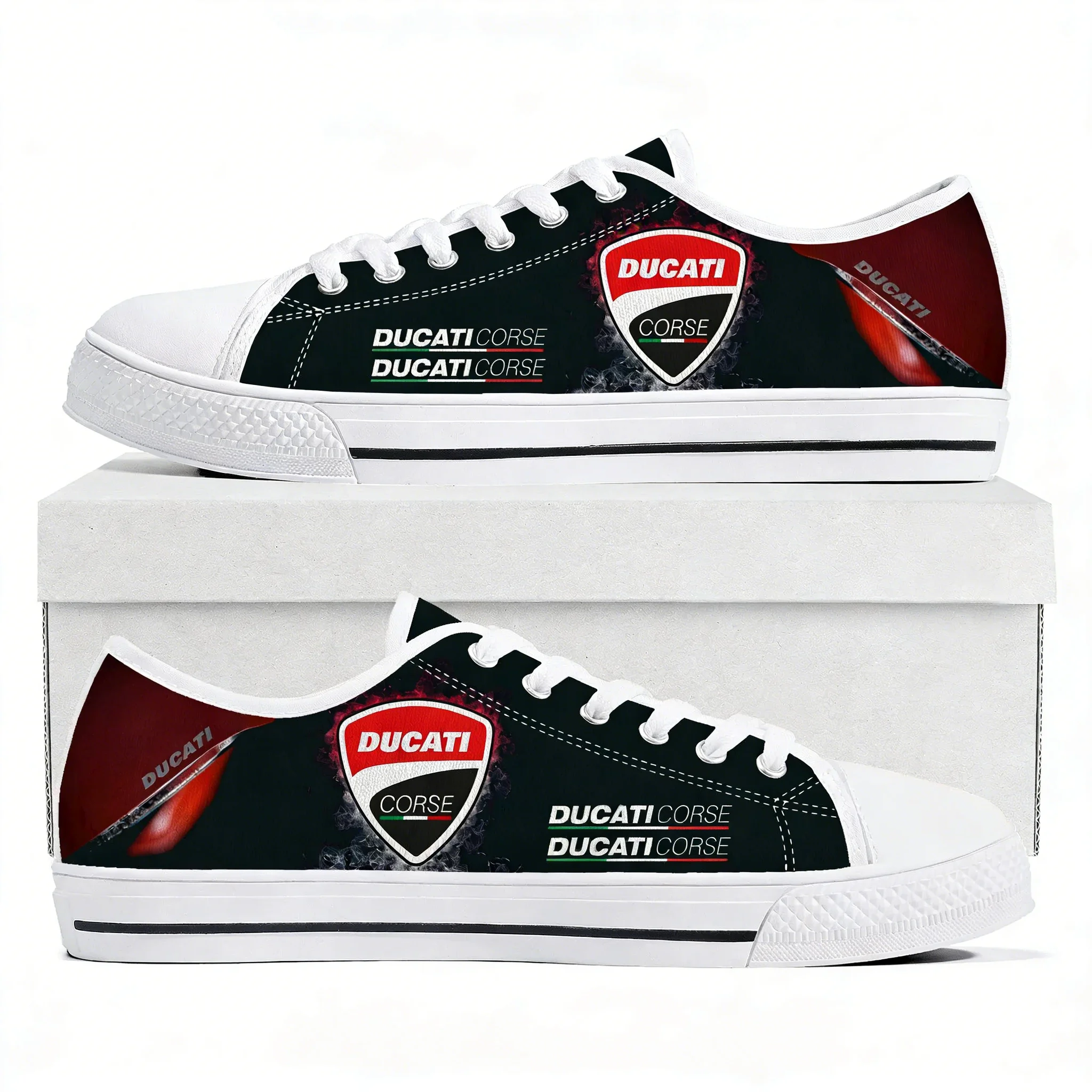 3D Printing Quality - Tênis D-Ducatis Low Top para homens,