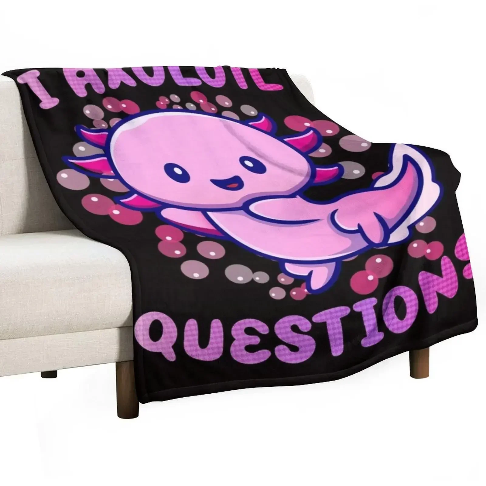 3D Printing Question - i axolotl questions Cobertor para bebês,