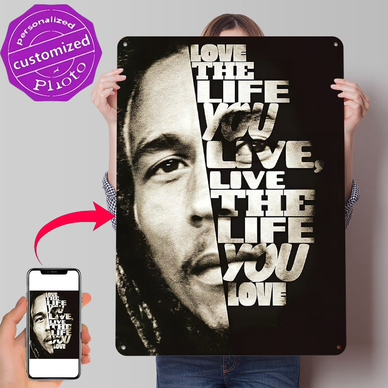 3D Printing Quotes - Pôster com Citação de Bob Marley,