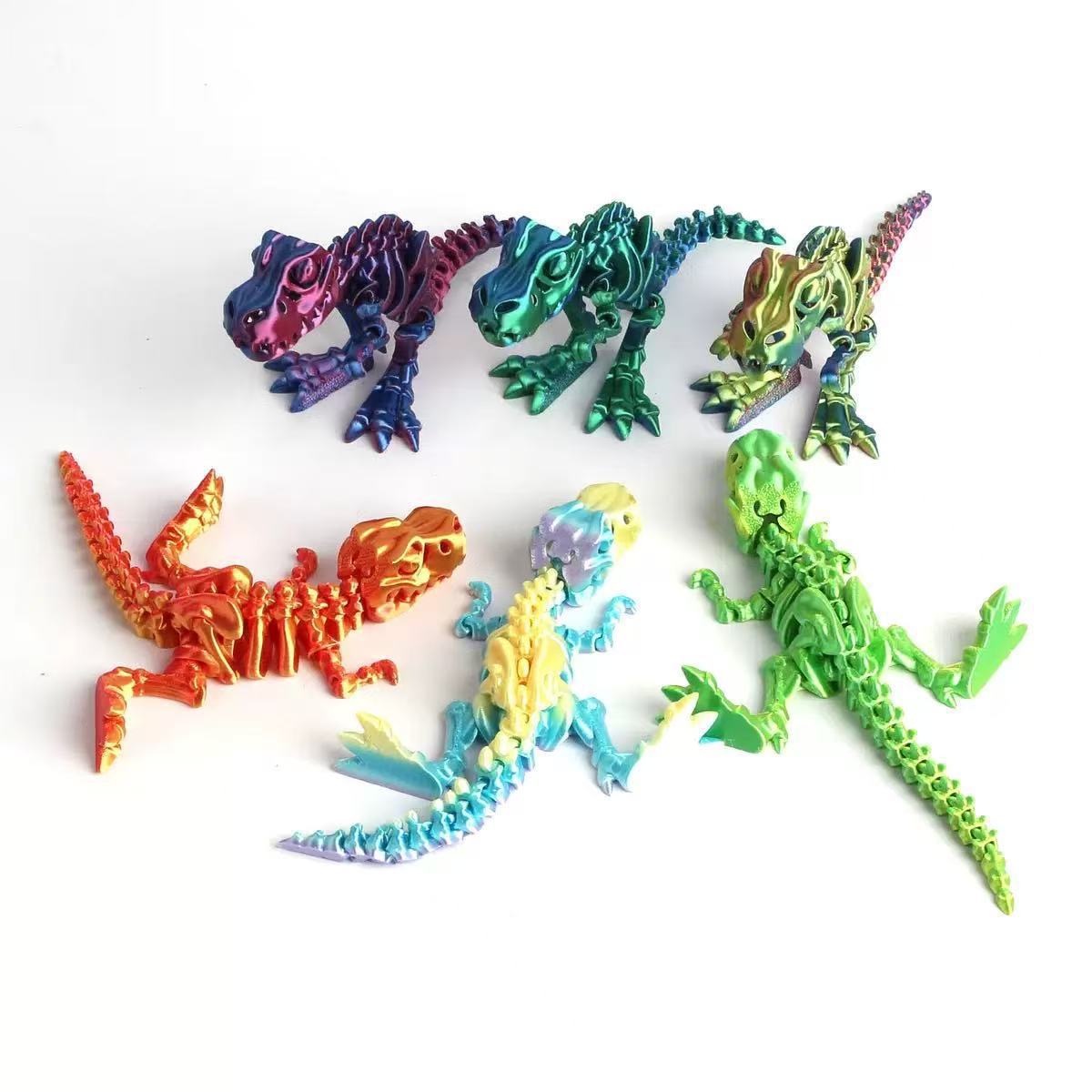 Esqueleto de dinossauro impres - 3D Printing Joint avaliação e preço