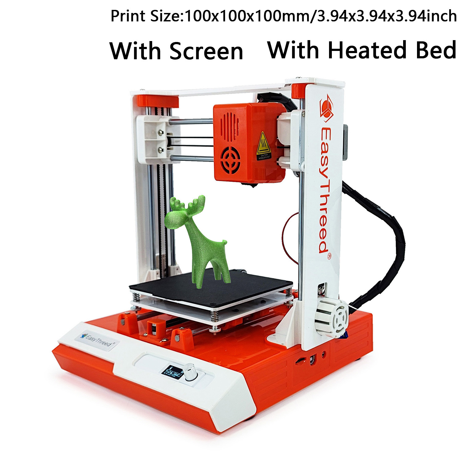 Impressora 3D Easythreed K2 pl - Lcd Screen Fdm Printer avaliação e preço