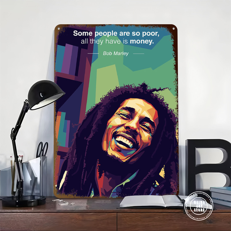 Citação de Bob Marley em Arte  - 3D Printing Quotes avaliação e preço