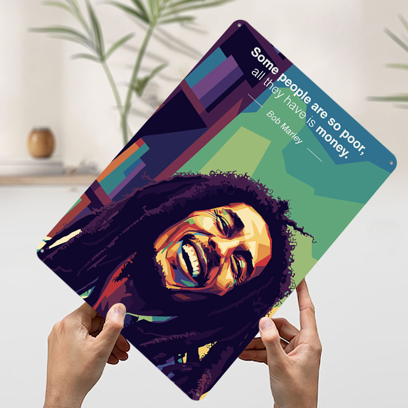 Citação de Bob Marley em Arte  - 3D Printing Quotes avaliação e preço