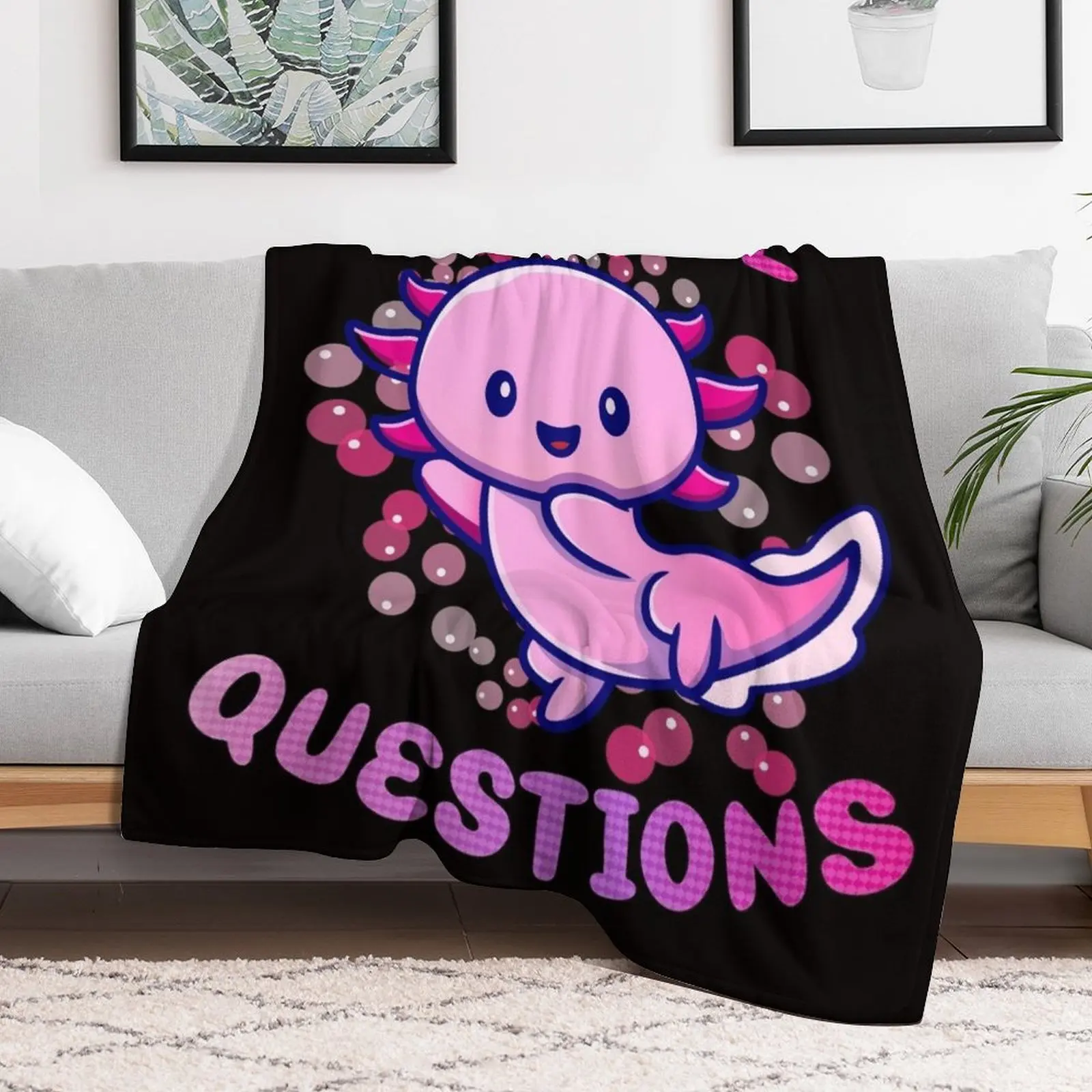 i axolotl questions Throw Blan - 3D Printing Question avaliação e preço