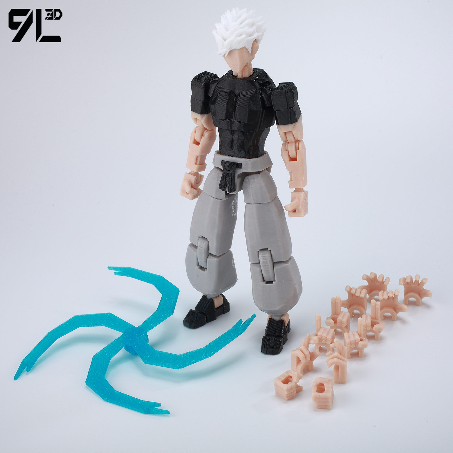 Boneco de Ação 3D Lucky13 Dumm - 3D Printing Joint avaliação e preço