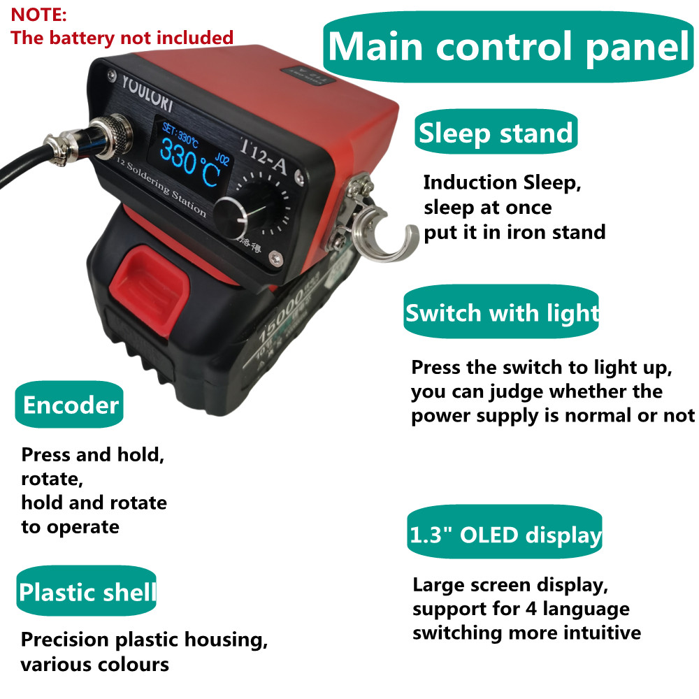 T12-A stm32 v3 estação de sold - Milwaukee Drill M12 Fuel avaliação e preço