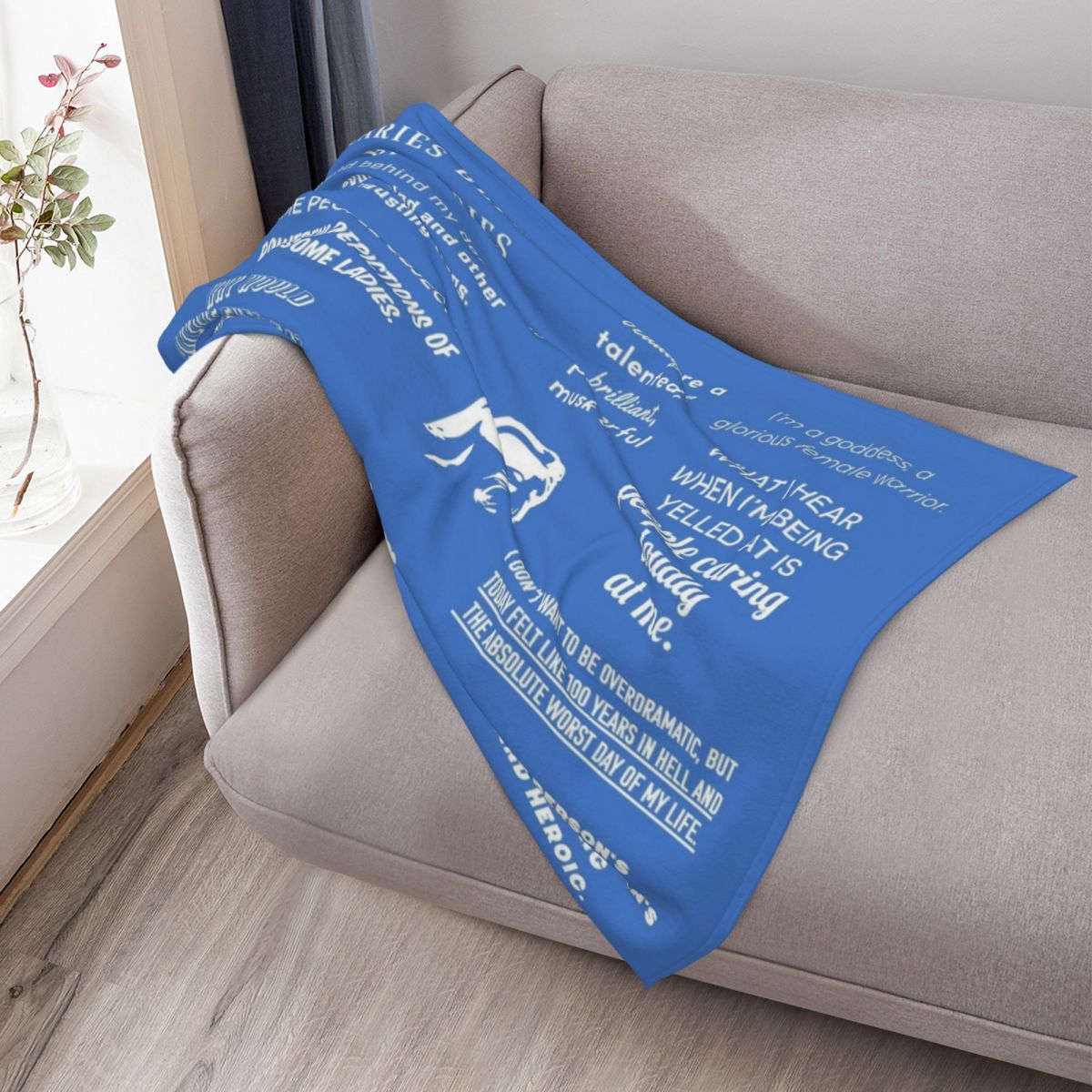 Cobertor decorativo Leslie Kno - 3D Printing Quotes avaliação e preço