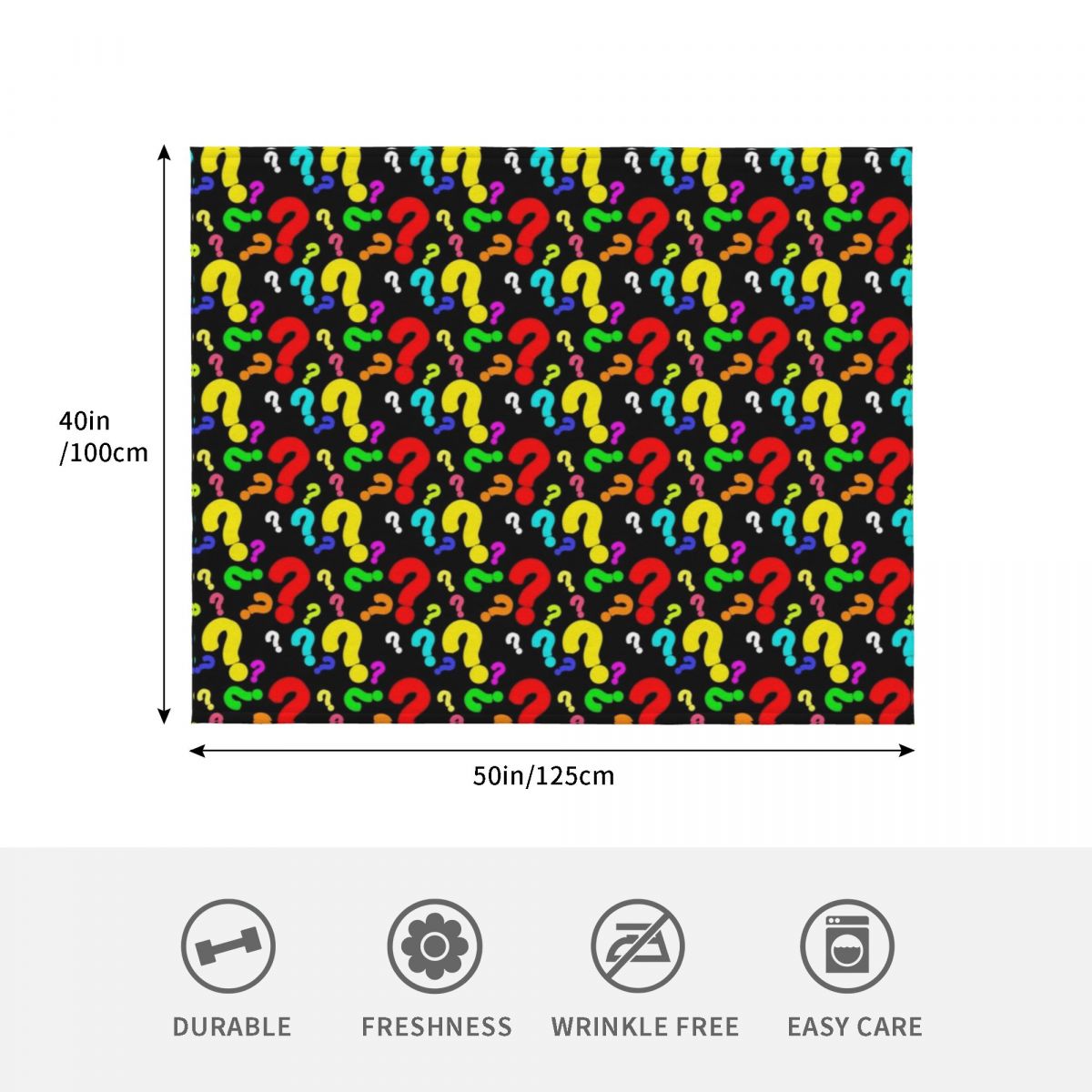 Cobertor Colorido com Design d - 3D Printing Question avaliação e preço