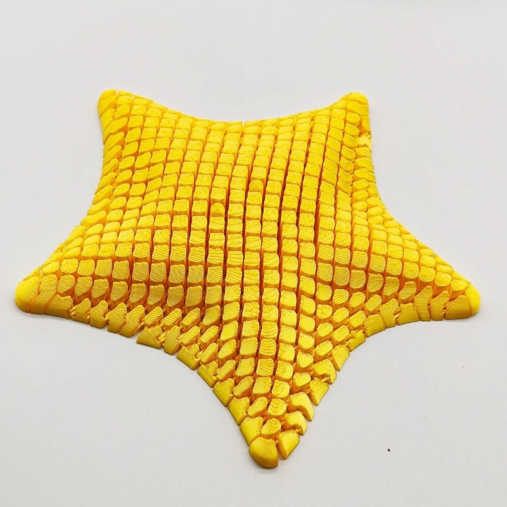 Decoração colorida de estrela  - 3D Printing Joint avaliação e preço