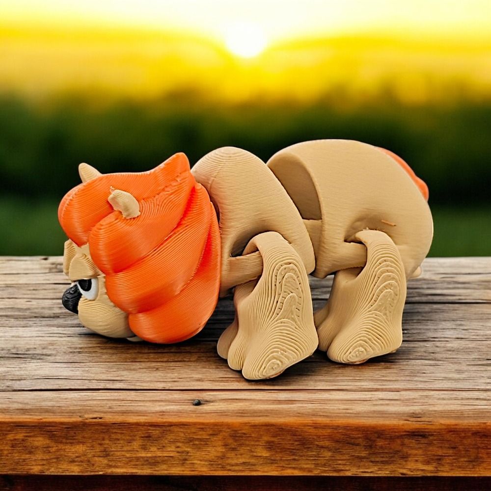 Decorações de Leão com Juntas  - 3D Printing Joint avaliação e preço