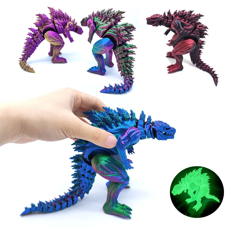 Boneco de Ação Dinossauro Musc - 3D Printing Joint avaliação e preço