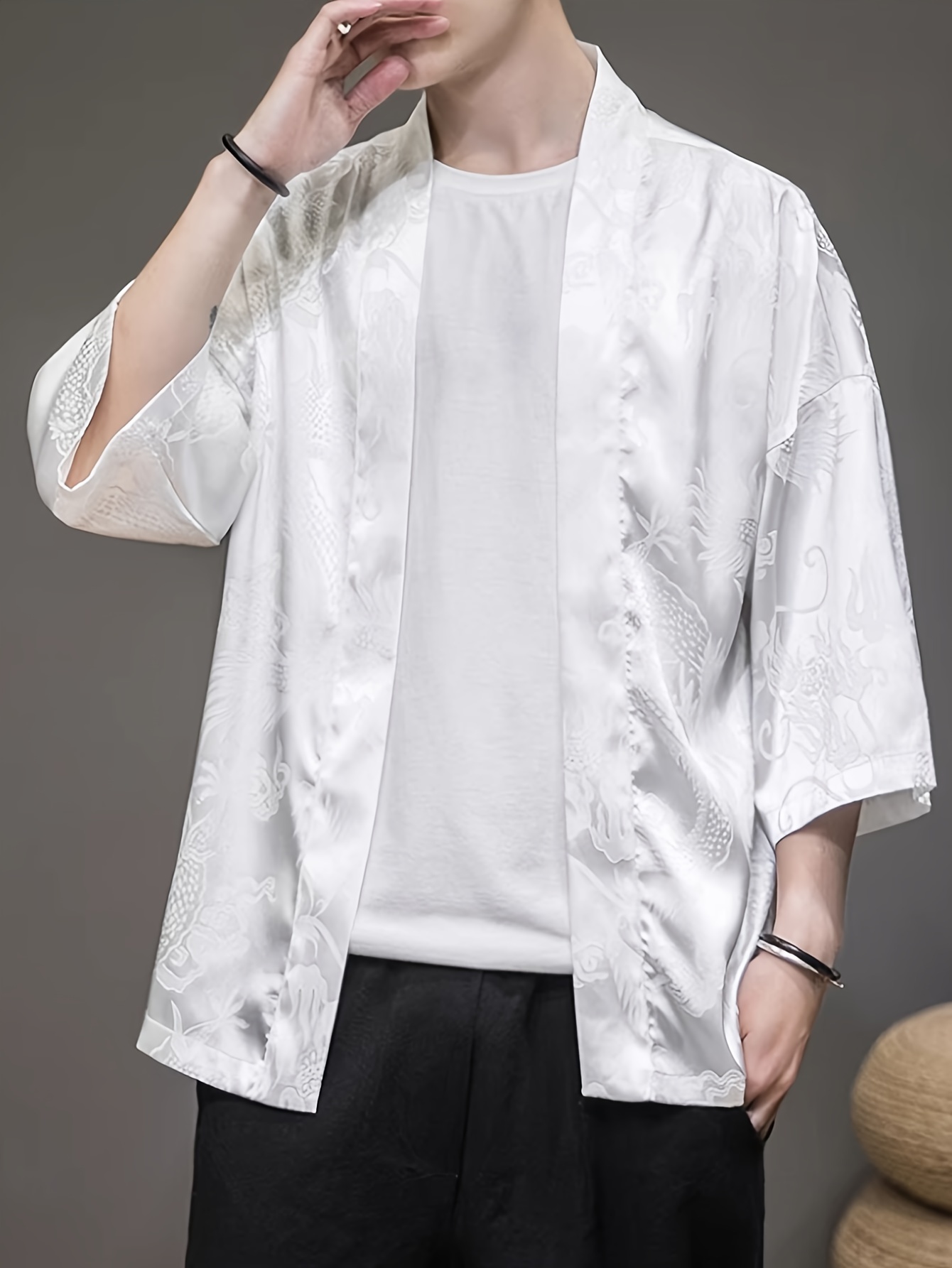 Kimono Masculino de Verão 2026 - 3D Printing Design Free avaliação e preço