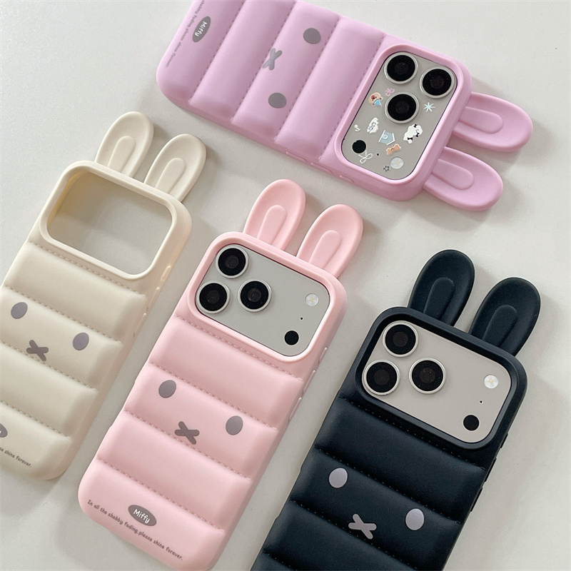 Capa de Celular Kawaii 3D com  - 3D Printing Rabbit avaliação e preço