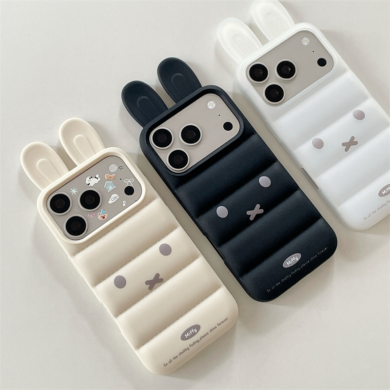 Capa de Celular Kawaii 3D com  - 3D Printing Rabbit avaliação e preço