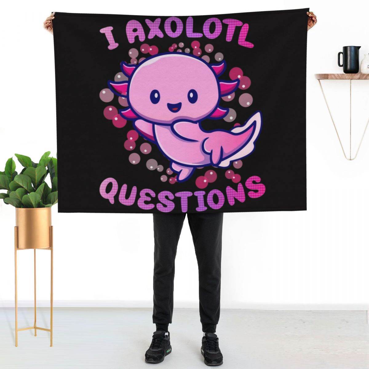 i axolotl questions Throw Blan - 3D Printing Question avaliação e preço