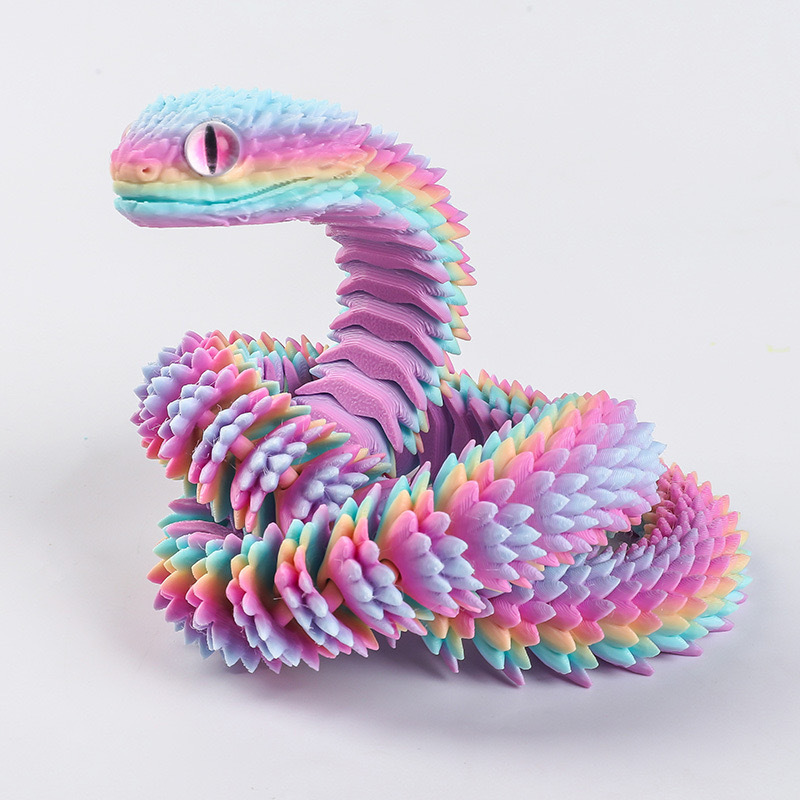 Novo 2026 Estátua de Cobra Rea - 3D Printing Joint avaliação e preço