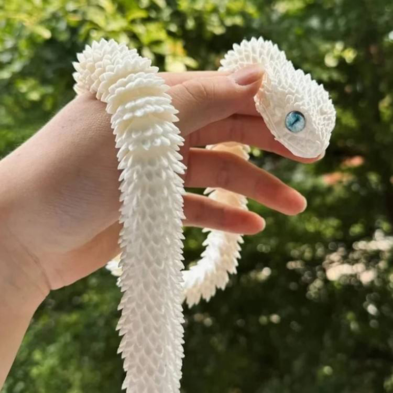 Novo 2026 Estátua de Cobra Rea - 3D Printing Joint avaliação e preço