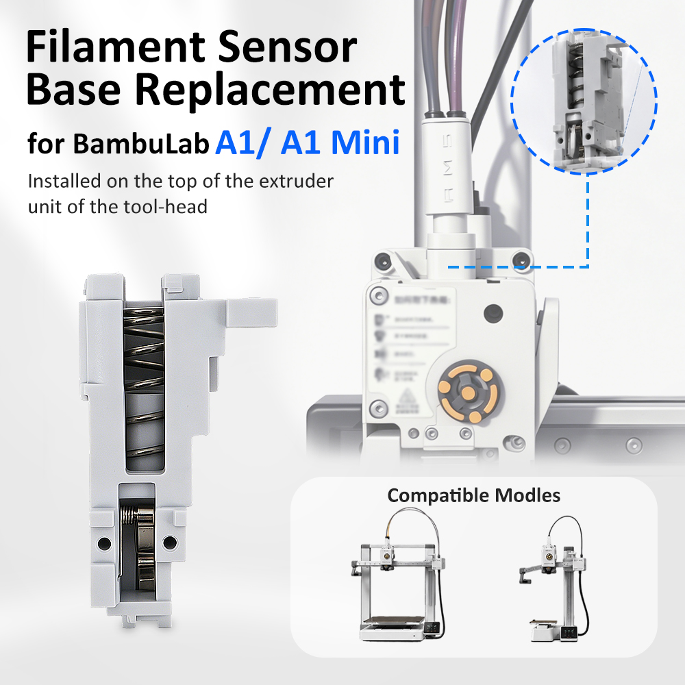Base do Sensor de Filamento pa - 3D Printing Cnc avaliação e preço