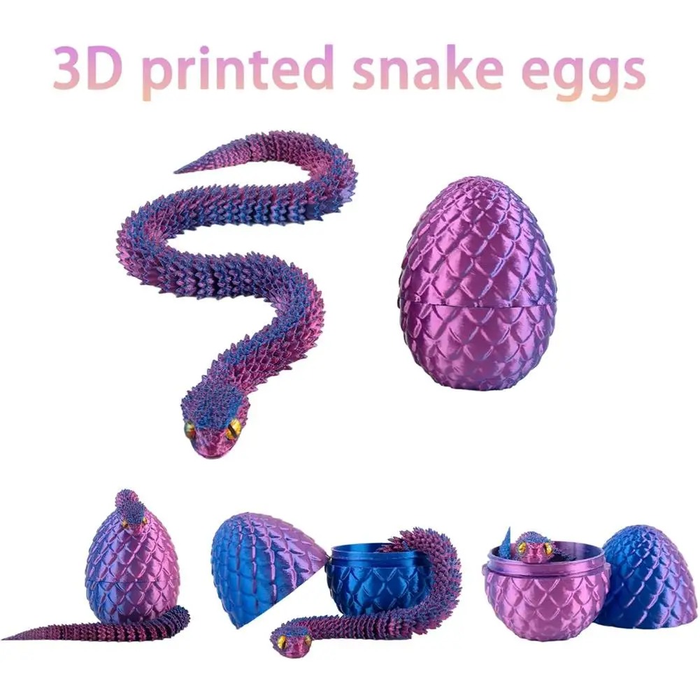 Ovo de Dragão Serpente 3D Impr - 3D Printing Joint avaliação e preço