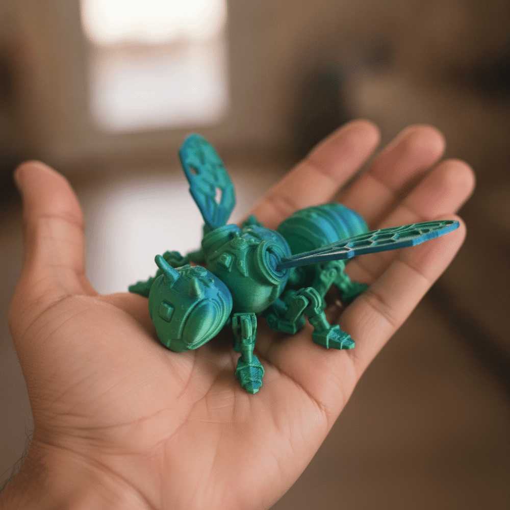 Modelo de Abelha com Juntas Mó - 3D Printing Joint avaliação e preço