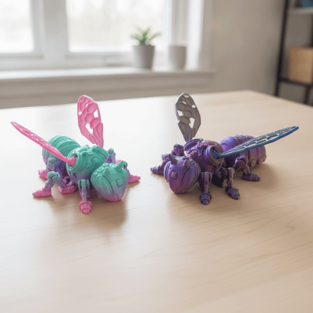 Modelo de Abelha com Juntas Mó - 3D Printing Joint avaliação e preço