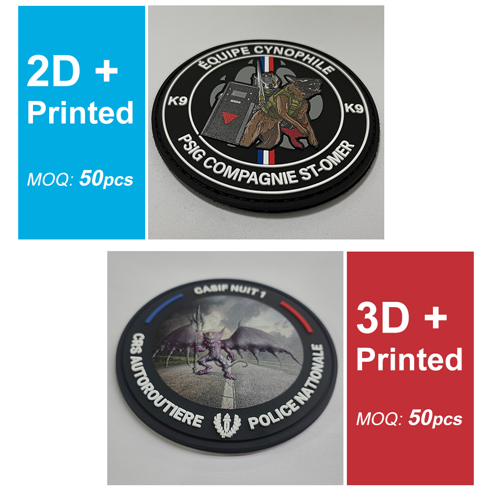 Etiquetas de PVC macio remendo - 3D Printing Quotes avaliação e preço