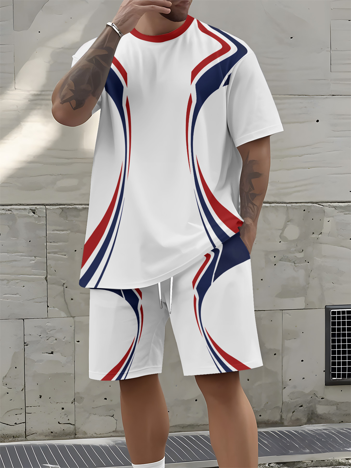 Conjunto Masculino de Verão 20 - 3D Printing Design Free avaliação e preço